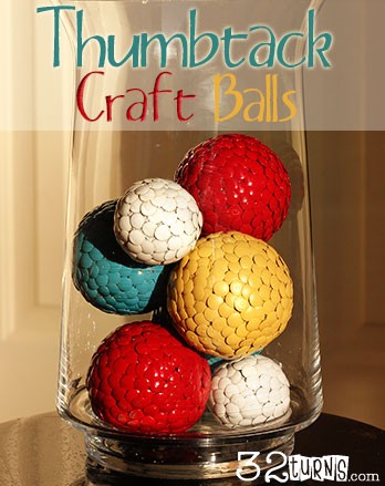 Thumbtack Craft Balls