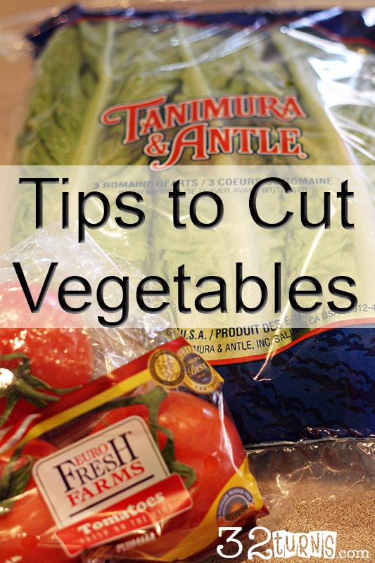 Tips to cut Vegetables